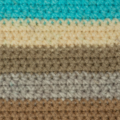 Red Heart With Love Yarn - Discontinued Shades Sandbar Stripe