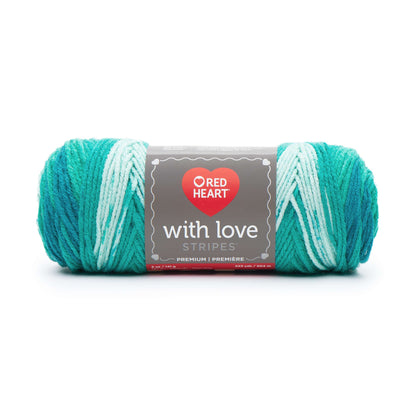 Red Heart With Love Yarn - Discontinued Shades Fiji Stripe