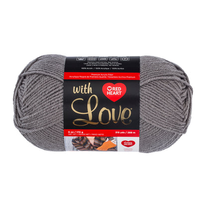 Red Heart With Love Yarn (170g/4.5oz) - Discontinued Shades Pewter