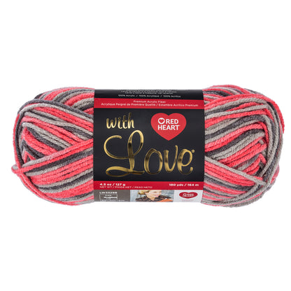 Red Heart With Love Yarn (170g/4.5oz) - Discontinued Shades Delightful
