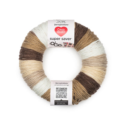 Red Heart Super Saver O'Go Yarn - Discontinued Shades Woodgrain