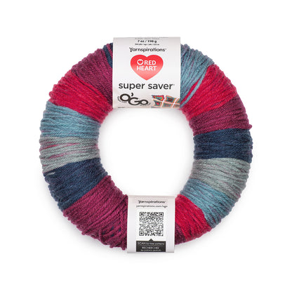 Red Heart Super Saver O'Go Yarn - Discontinued Shades Nautical
