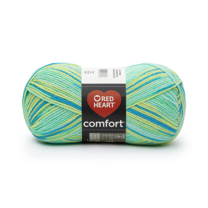 Red Heart Comfort Yarn - Clearance Shades Mints Print