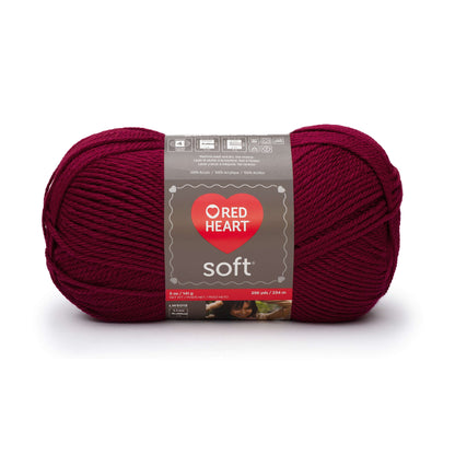 Red Heart Soft Yarn - Discontinued Shades Wine