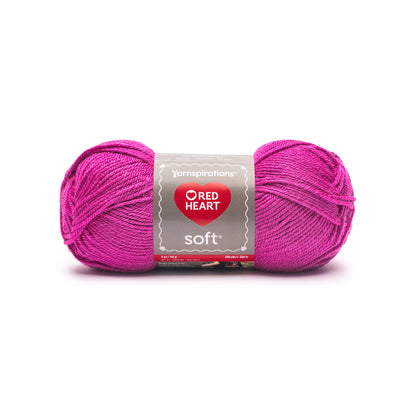 Red Heart Soft Yarn Hot Pink
