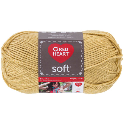 Red Heart Soft Yarn - Discontinued Shades Honey