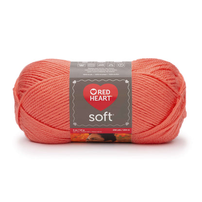 Red Heart Soft Yarn - Discontinued Shades Coral