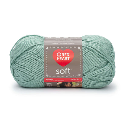 Red Heart Soft Yarn - Discontinued Shades Seafoam