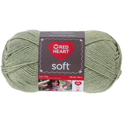 Red Heart Soft Yarn - Discontinued Shades Spearmint