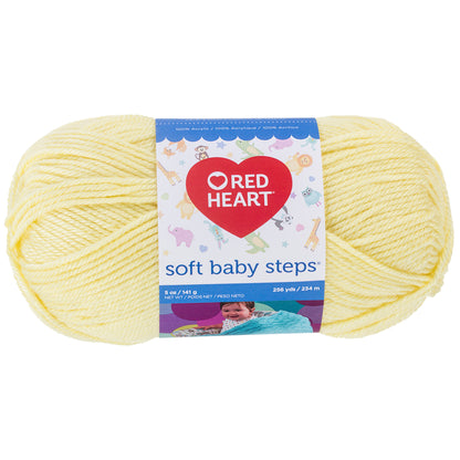 Red Heart Soft Baby Steps Yarn Baby Yellow