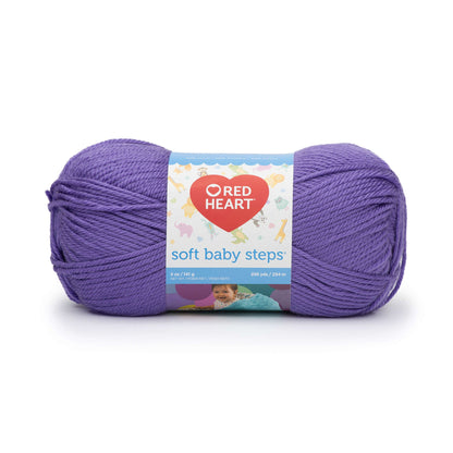Red Heart Soft Baby Steps Yarn - Discontinued Shades Light Grape