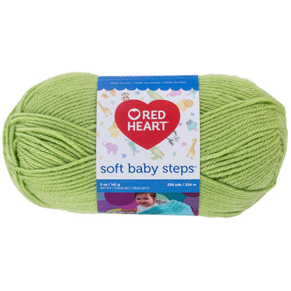 Red Heart Soft Baby Steps Yarn Lime