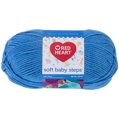 Red Heart Soft Baby Steps Yarn - Discontinued Shades Deep Sky