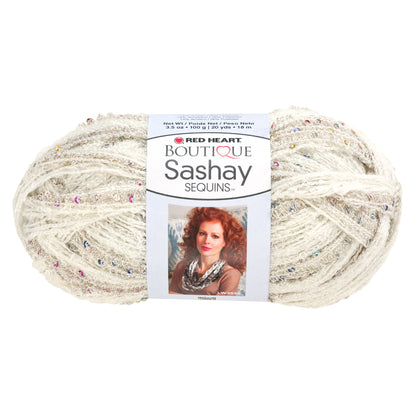 Red Heart Boutique Sashay Sequins Yarn - Discontinued Shades Champagne