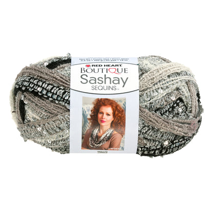 Red Heart Boutique Sashay Sequins Yarn - Discontinued Shades Panda