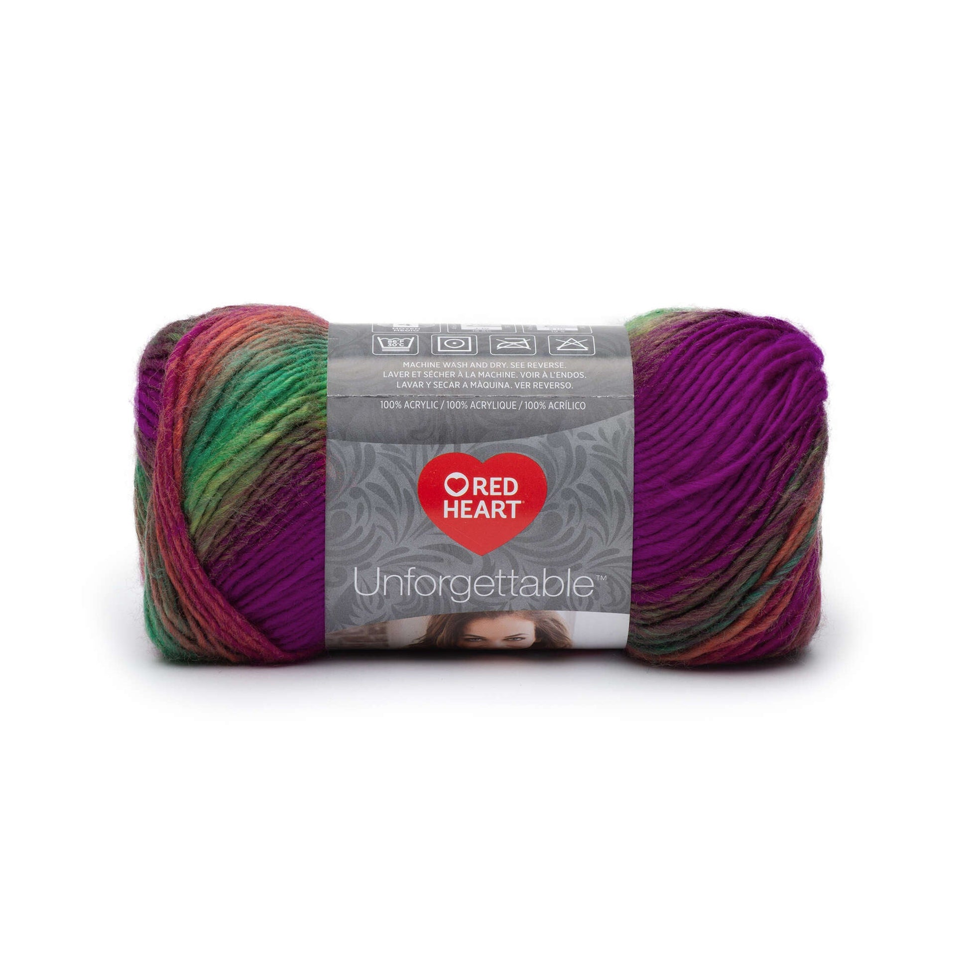 Red Heart Unforgettable Yarn - Clearance Shades* Rainforest