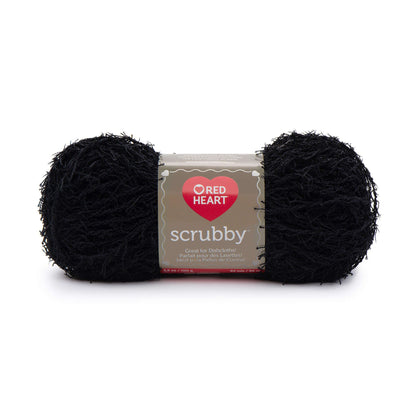 Red Heart Scrubby Yarn - Discontinued shades Black