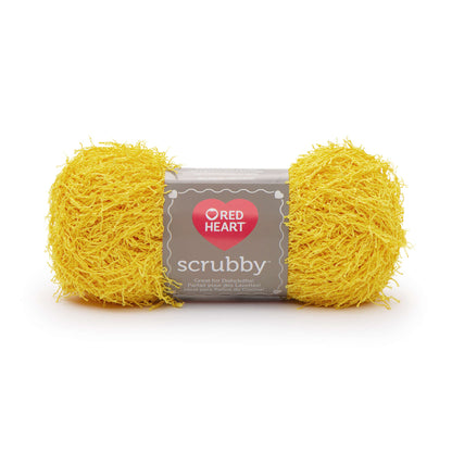Red Heart Scrubby Yarn - Discontinued shades Duckie