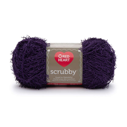 Red Heart Scrubby Yarn - Discontinued Shades Grape