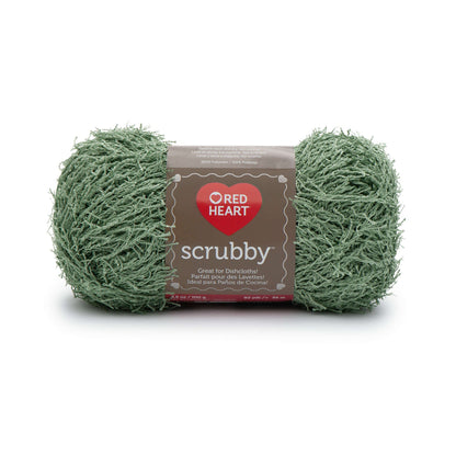 Red Heart Scrubby Yarn - Discontinued Shades Green Tea