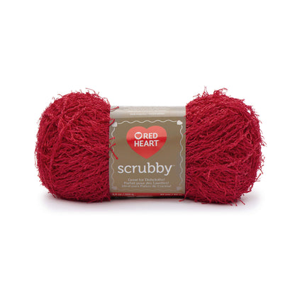 Red Heart Scrubby Yarn - Discontinued shades Cherry