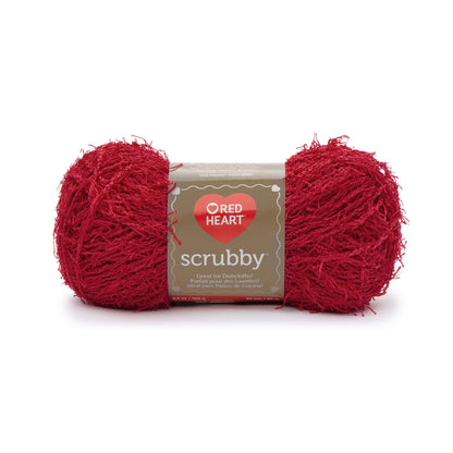 Red Heart Scrubby Yarn - Discontinued Shades Cherry