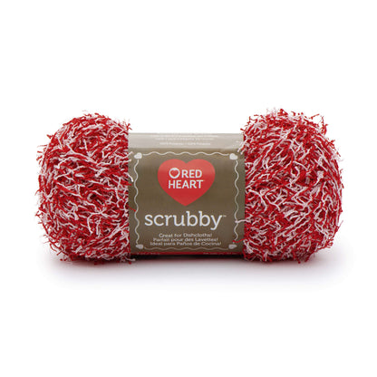 Red Heart Scrubby Yarn - Discontinued Shades Candy Cane