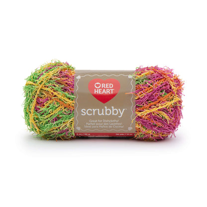 Red Heart Scrubby Yarn - Discontinued Shades Tropical