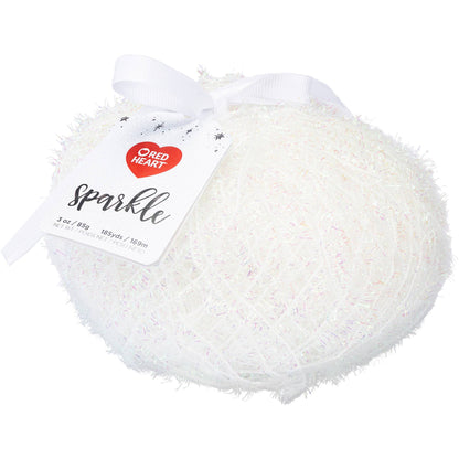 Red Heart Sparkle Yarn - Discontinued shades Snowflake