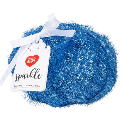 Red Heart Sparkle Yarn - Discontinued shades Blue Ice