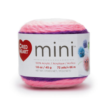 Red Heart Mini Yarn - Clearance shades Princess