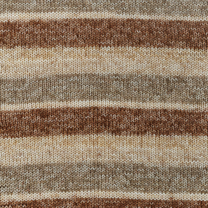 Red Heart Super Saver Bitty Stripes Yarn Rattan