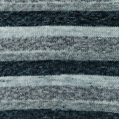 Red Heart Super Saver Bitty Stripes Yarn Newsprint