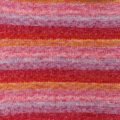 Red Heart Super Saver Bitty Stripes Yarn Pink Lemonade