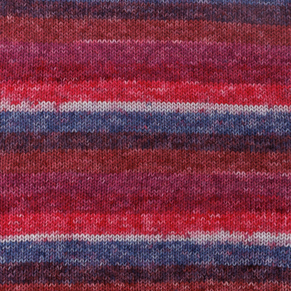 Red Heart Super Saver Bitty Stripes Yarn Love Bug