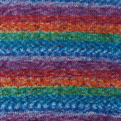 Red Heart Super Saver Bitty Stripes Yarn Crayon Box