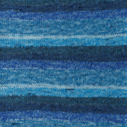 Red Heart Super Saver Bitty Stripes Yarn Horizon