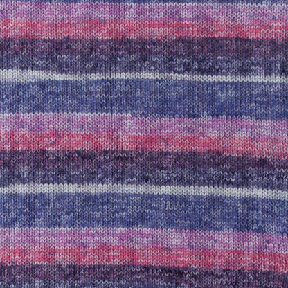 Red Heart Super Saver Bitty Stripes Yarn Grapey