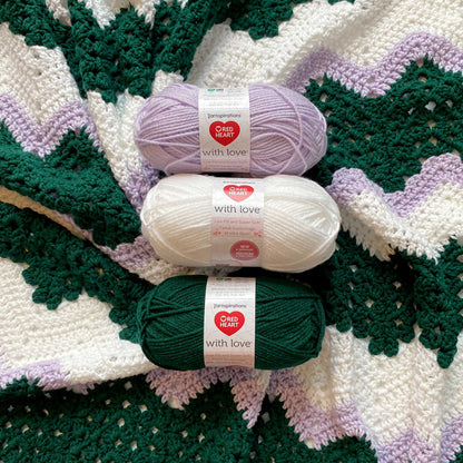 Red Heart With Love Low Pill Yarn (100g/3.5oz) All Variants