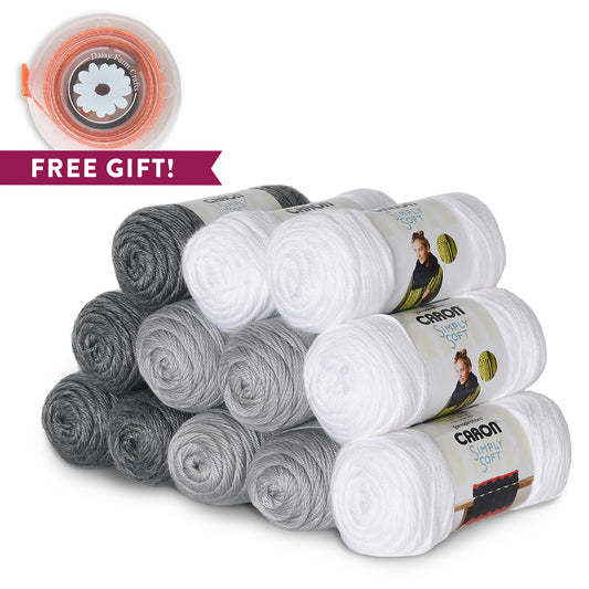 Daisy Farm Crafts Curated Grey Gingham Box - Sold Out