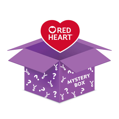 Red Heart Yarn Mystery Box - Clearance shades Gauge 4