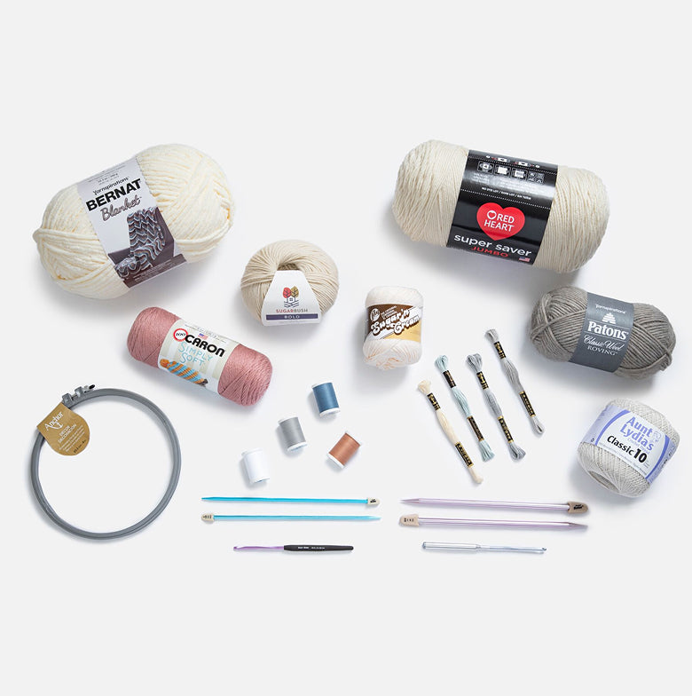 Product collage on a white background.