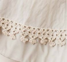 Crochet Skirt made in Patons Grace Yarn