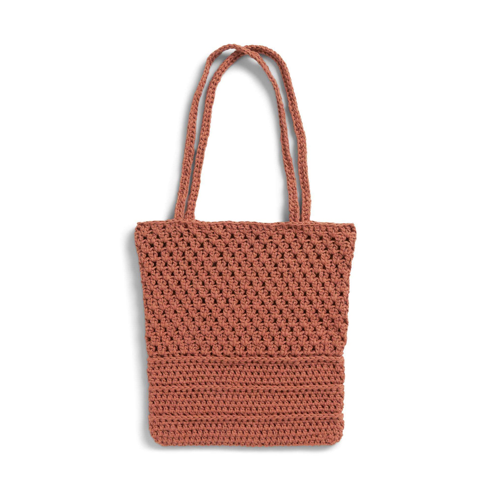 Free Patons Ridged Crochet Tote Bag Pattern