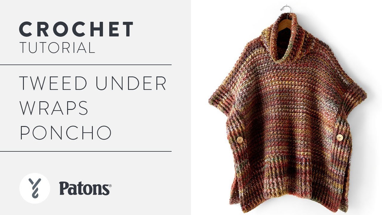 Patons Tweed Under Wraps Crochet
