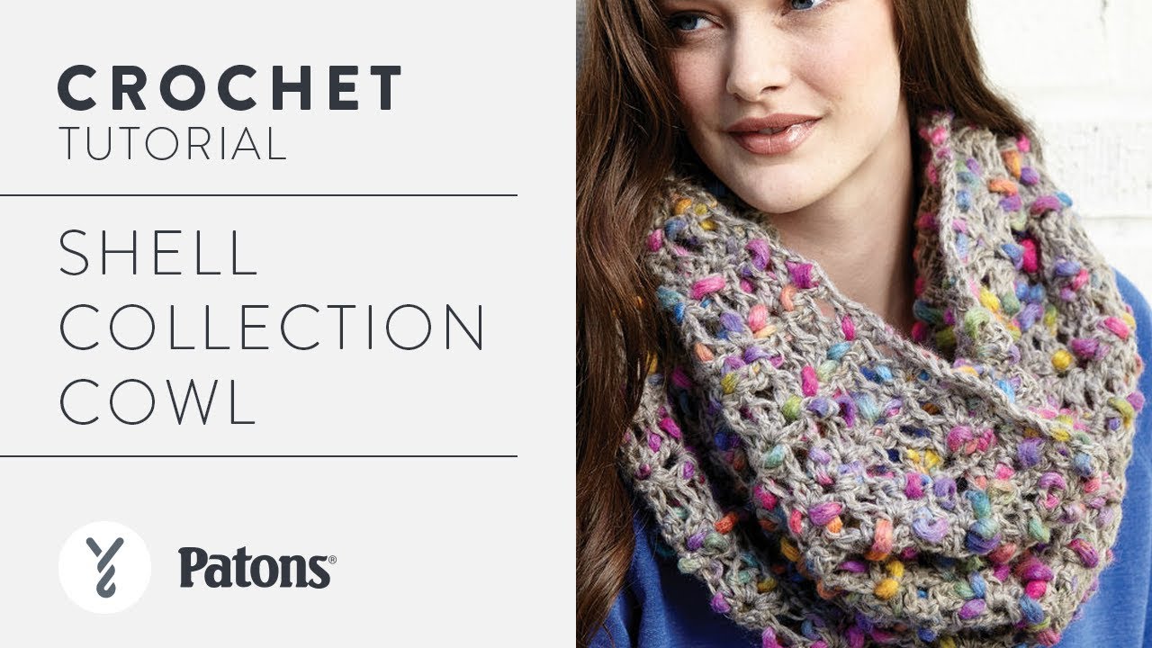 Patons Shell Collection Cowl Crochet