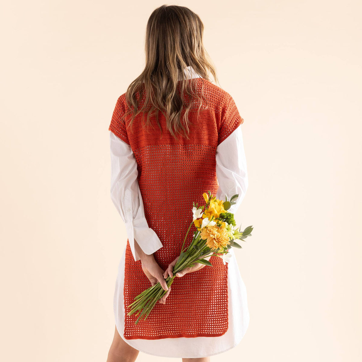 Crochet Dress made in Patons Grace Yarn