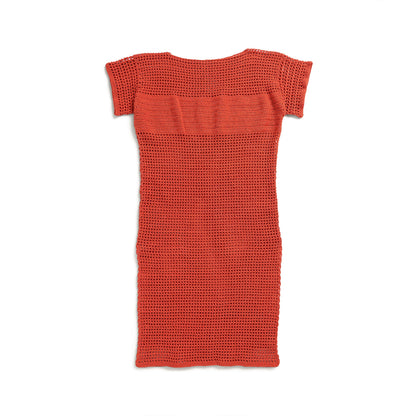 crochet mesh dress pattern Free Easy Patons Crochet Best in Mesh Dress Pattern
