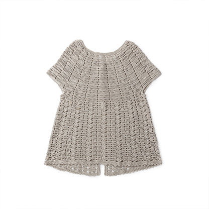Patons Crochet Cap Sleeve Cardigan Clay