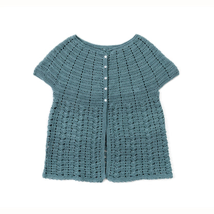 Patons Crochet Cap Sleeve Cardigan Citadel